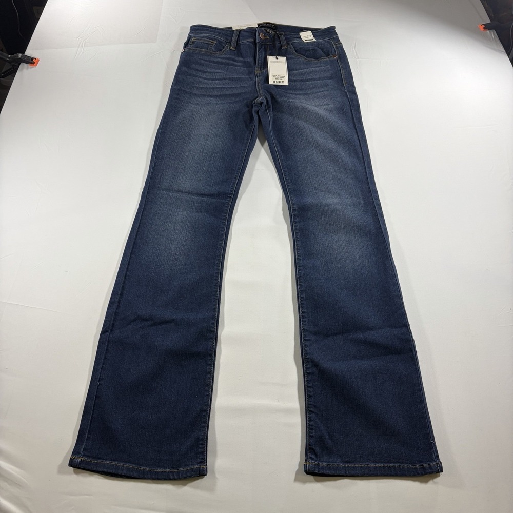 Judy Blue Women's Bootcut Jeans 7/28 Mid Rise Dark Wash NWT JB82100DK